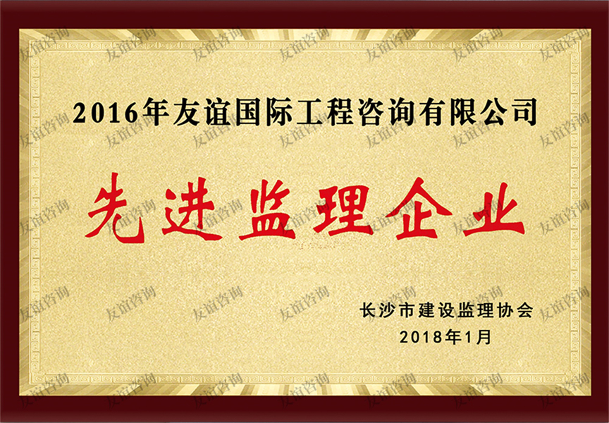 先進監(jiān)理單位